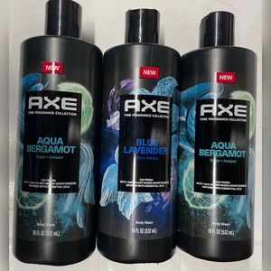 AXE Body Wash Collection - Aqua Bergamot and Blue Lavender